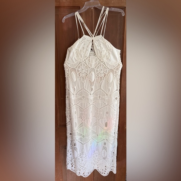 Cult Gaia White Lace Dress - Picture 10 of 11
